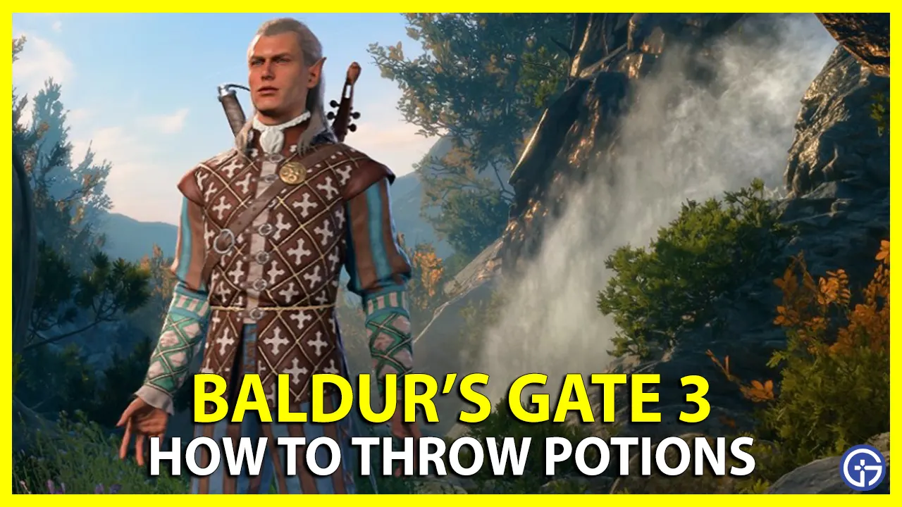 How to Throw Potions in Baldur's Gate 3