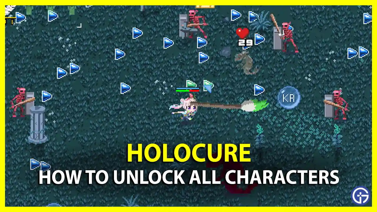 How to Unlock All Characters in HoloCure every idols requirements
