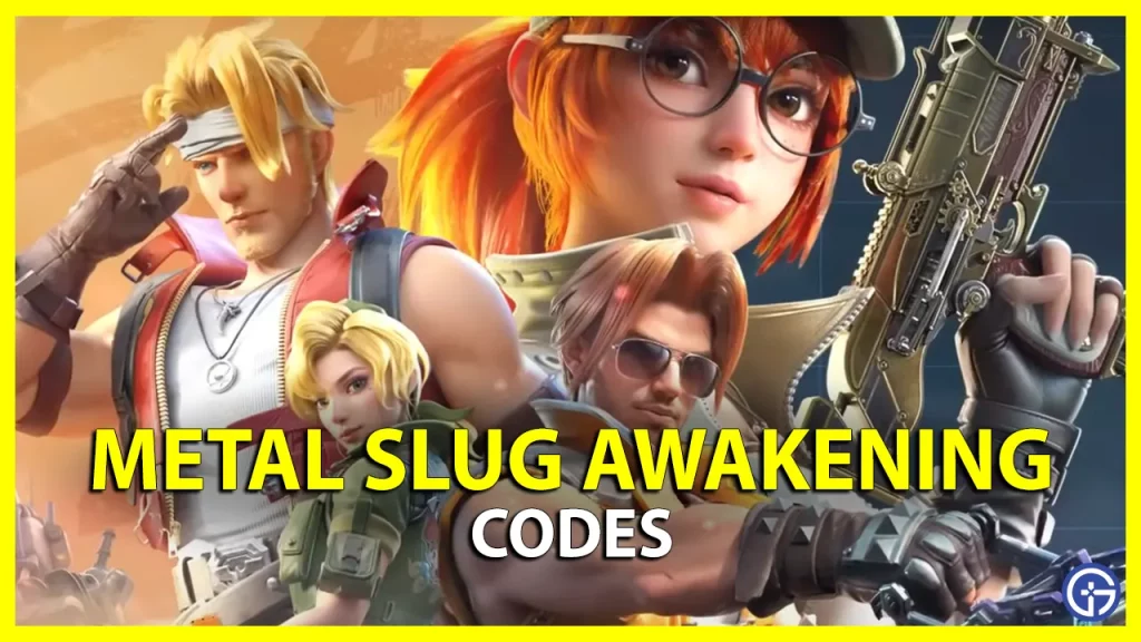 Metal Slug Awakening Codes To Redeem