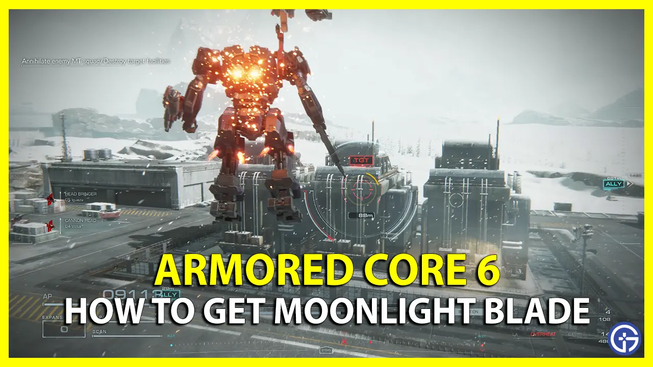 Moonlight Light Wave Blade Location in Armored Core 6