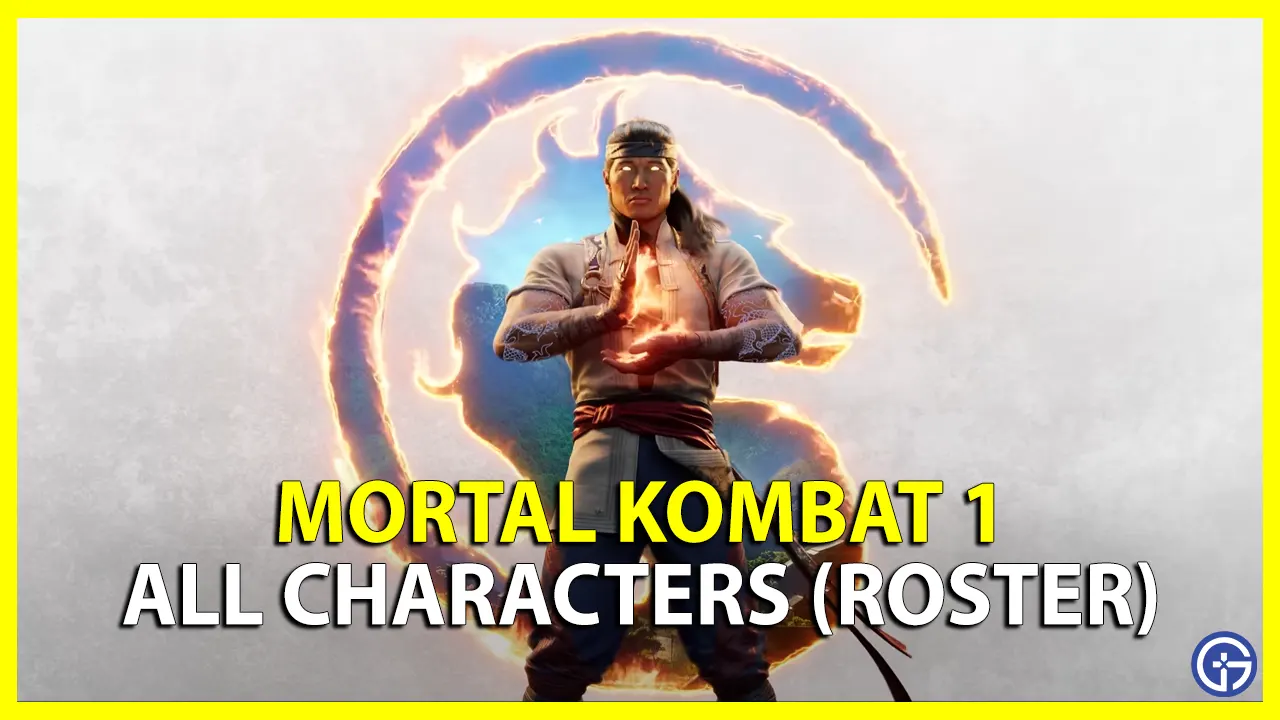 Mortal Kombat 1 Characters MK1 Roster