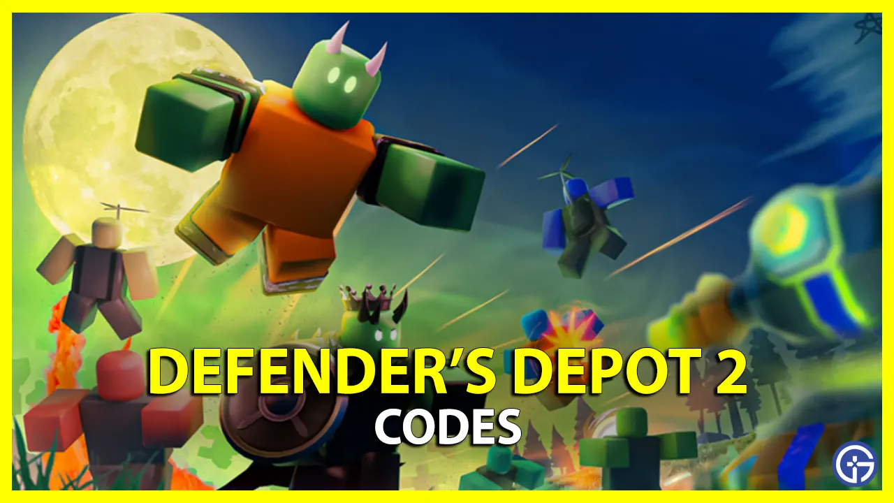 Defender Depot 2 codes