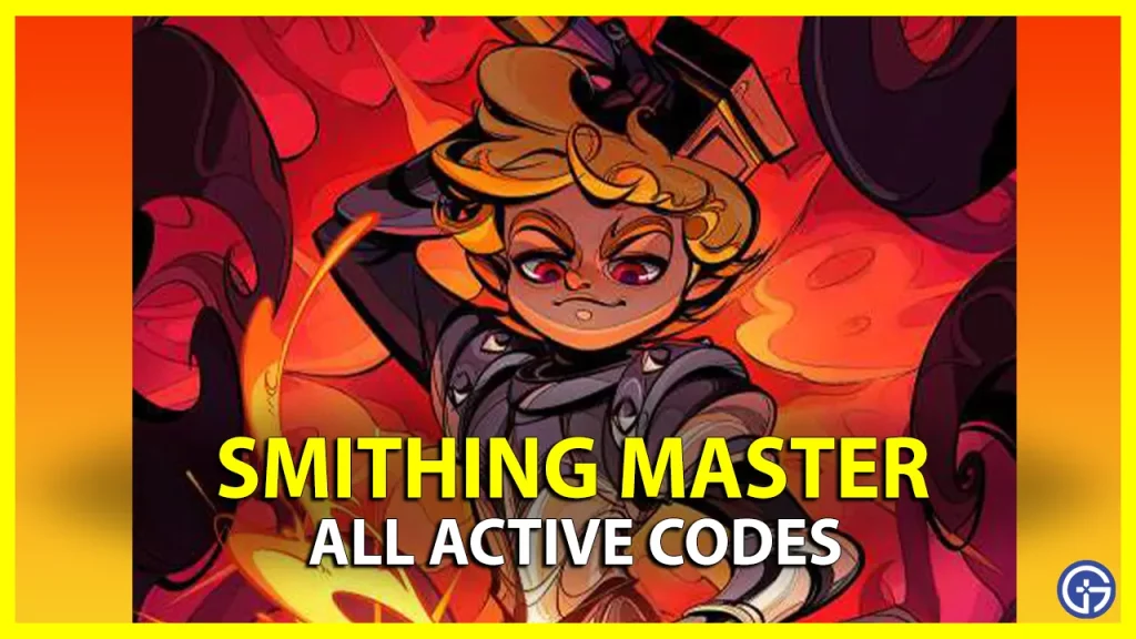 Smithing Master Codes