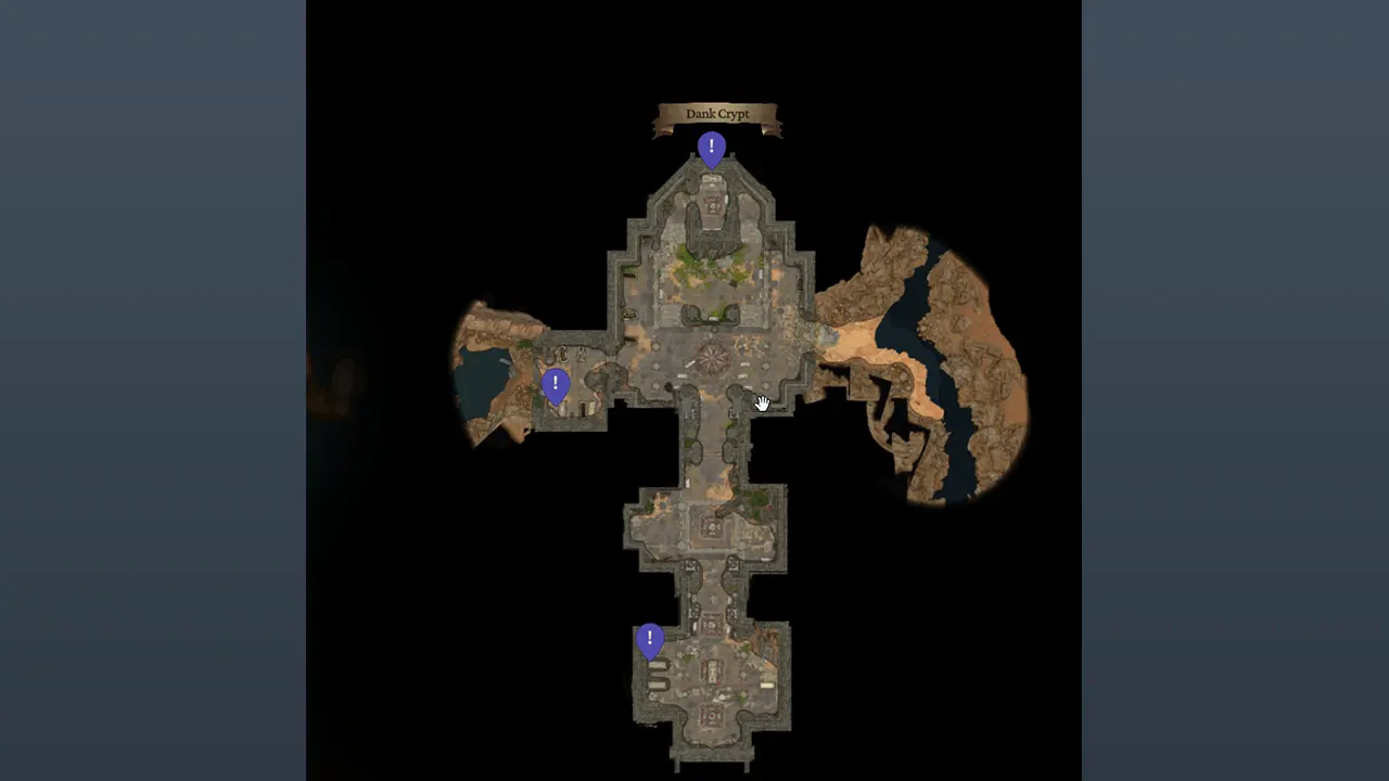 BG3 Soul Coin Location in Dank Crypt