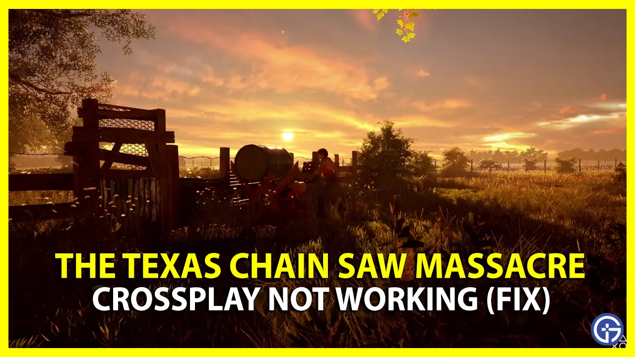 Texas Chainsaw Massacre Crossplay Not Working (Fix)