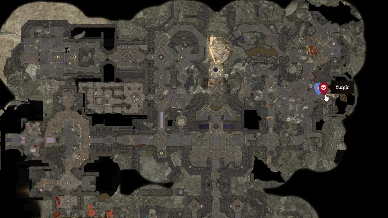 Yurgir's Location in Baldur's Gate 3 (BG3)
