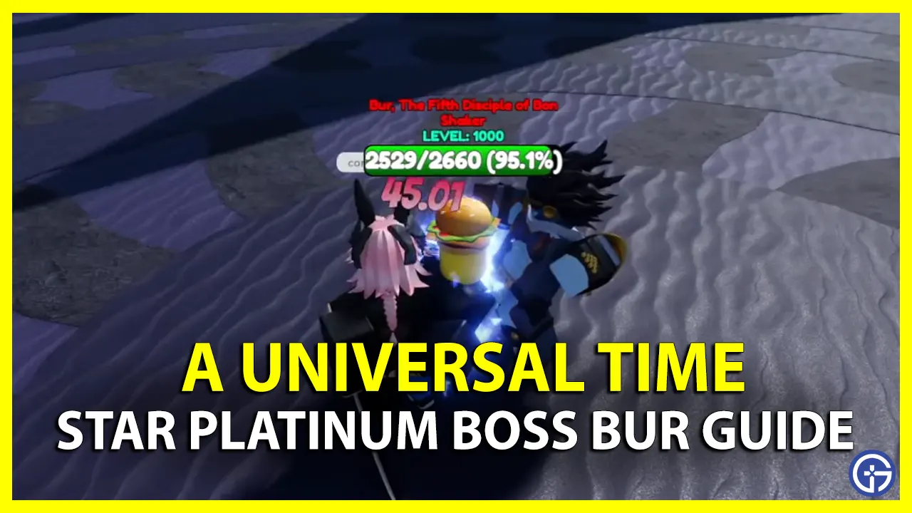 how to beat sp arcade boss bur in a universal time