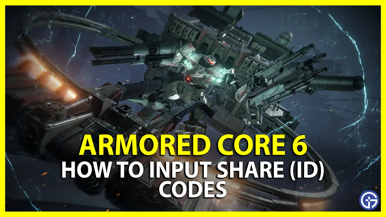 input share codes armored core 6 ac6 custom decals
