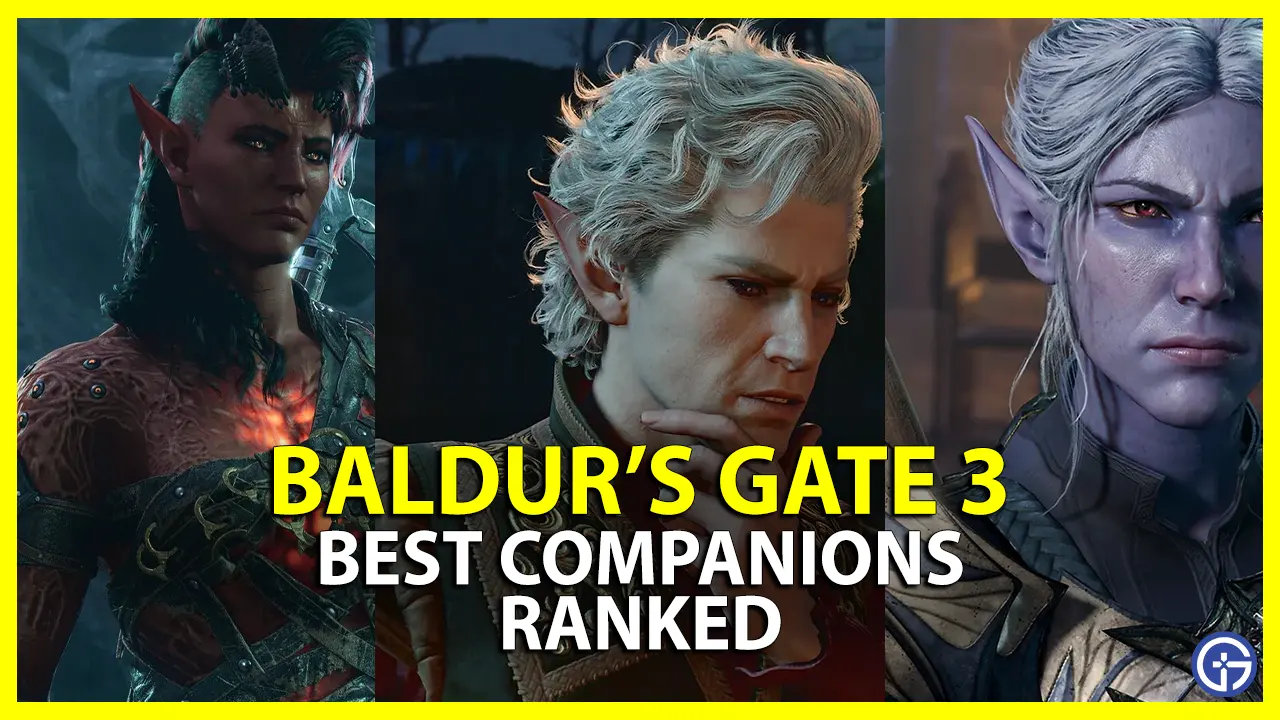 baldurs gate best companions ranked