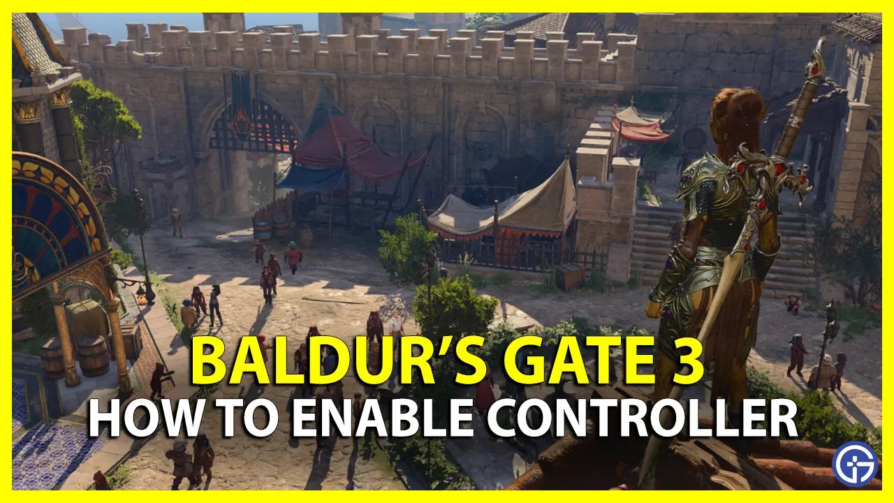 how to enable controller in baldur's gate 3
