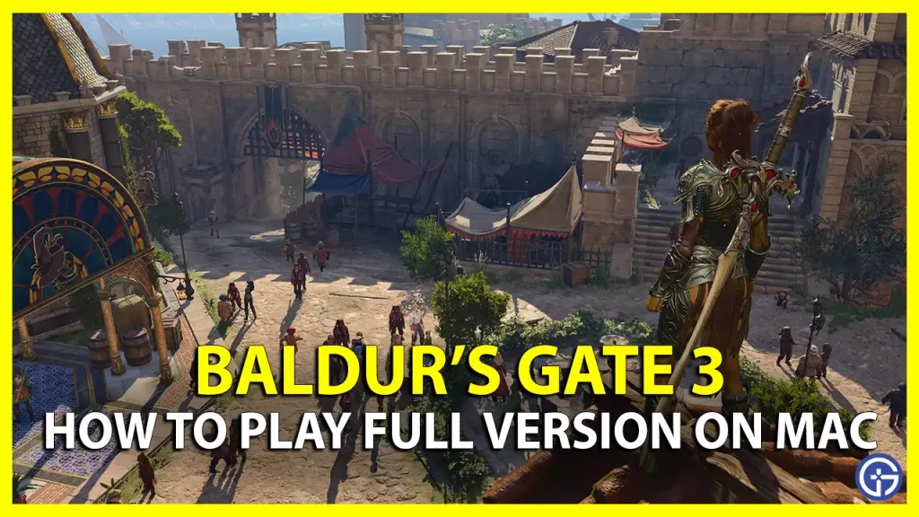 how to play baldur's gate 3 full version on mac