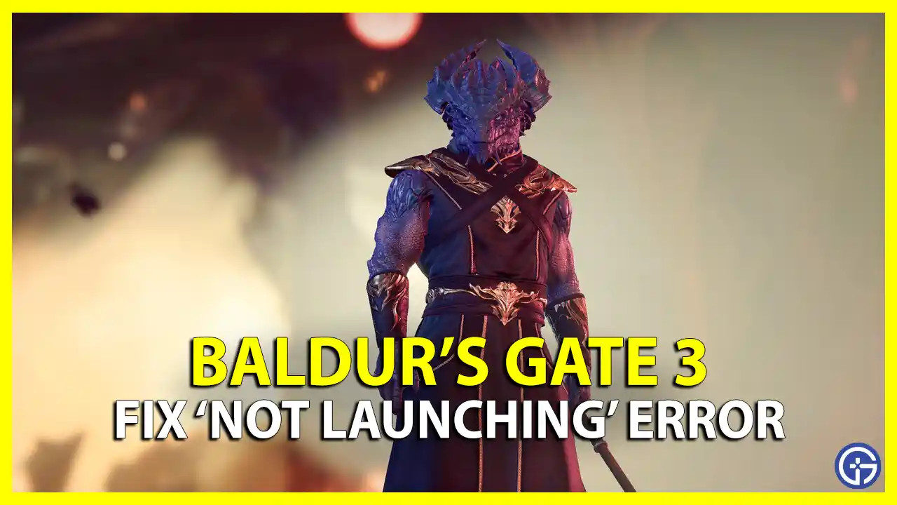 baldurs gate 3 not launching error fix