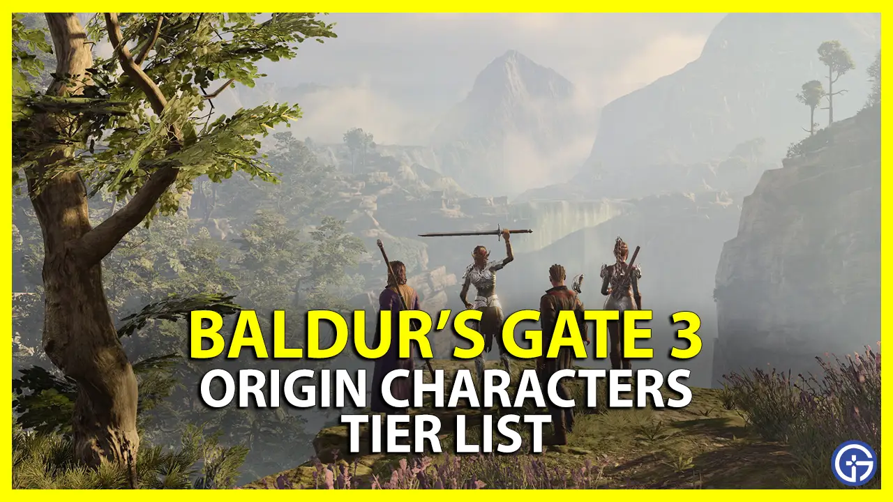 best baldur's gate 3 origin characters tier list bg3