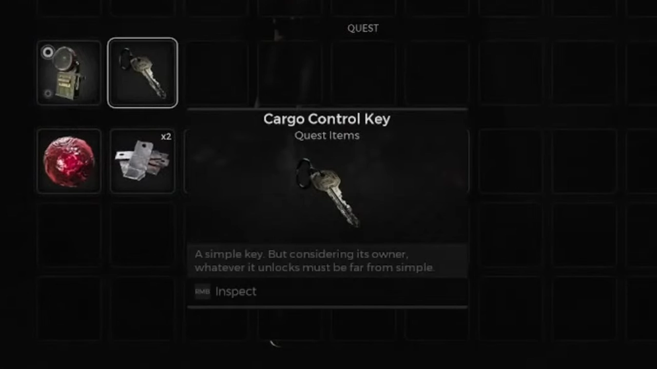 find cargo control key in remnant 2 