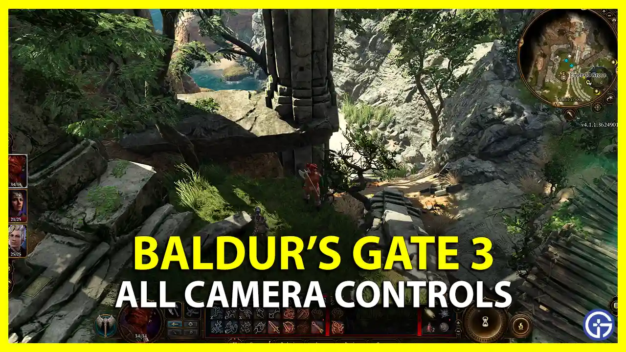 Baldur's Gate 3 All Camera Controls