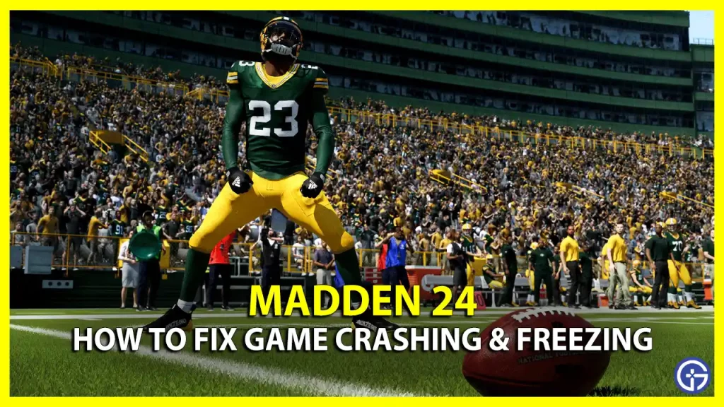 Madden 24 Crashing Freezing fix