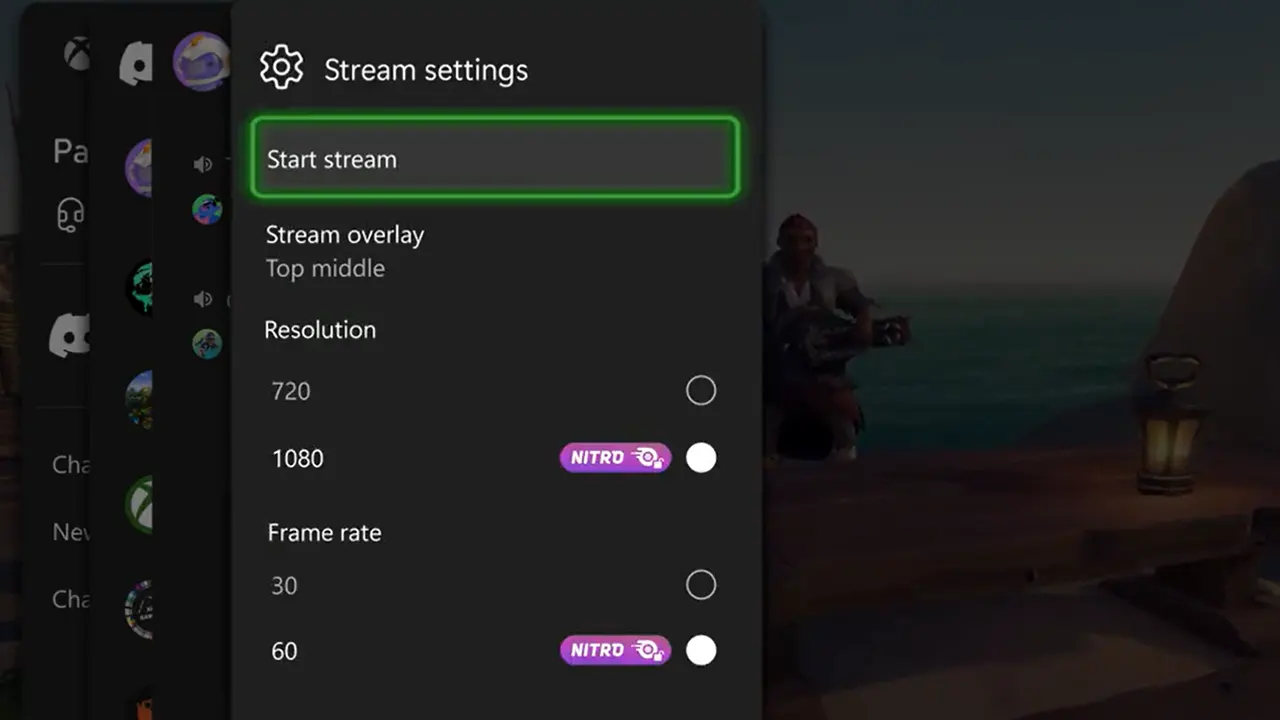 how to stream xbox games discord 