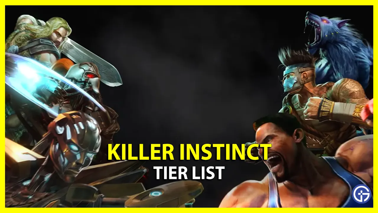 killer instinct tier list