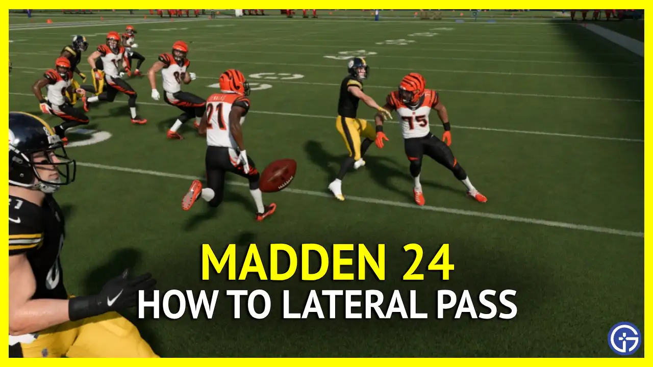 How To Do Lateral Pass In Madden 24