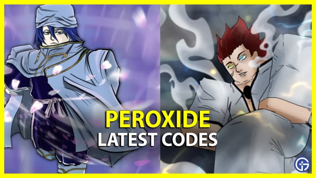 peroxide codes