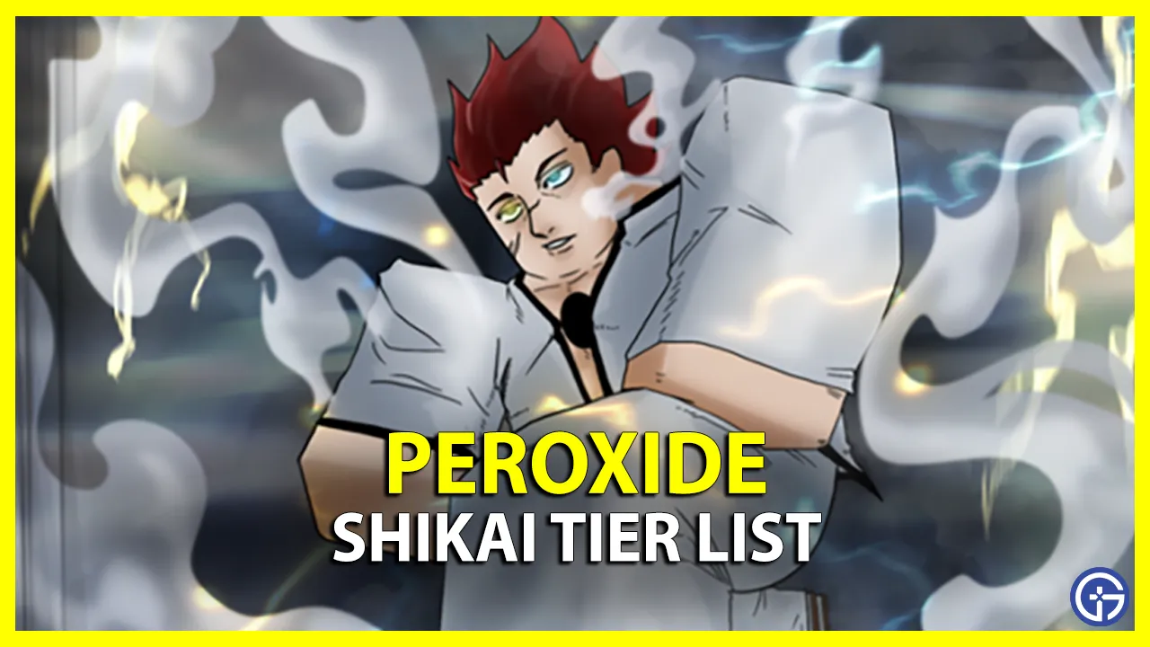 How To Get Shikai In Peroxide