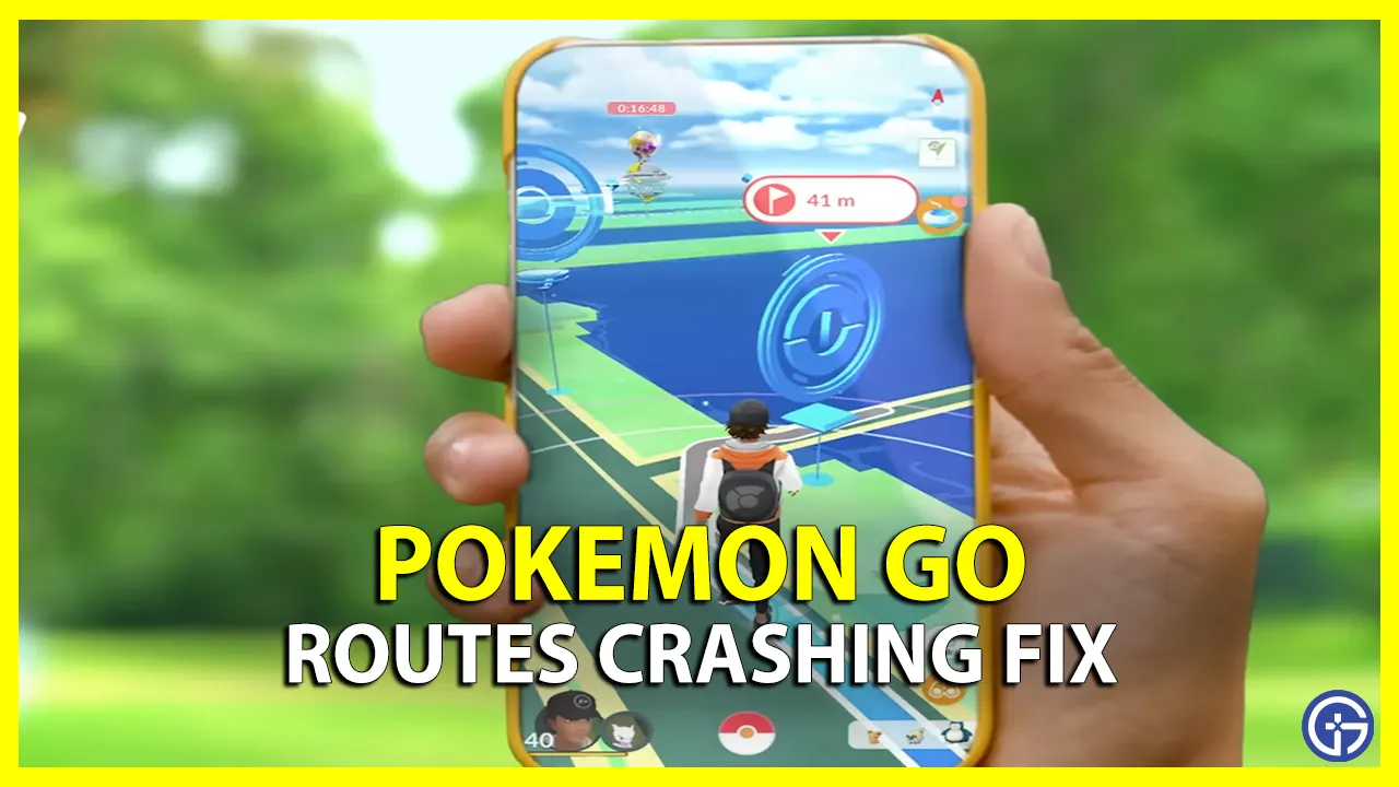 how to fix pokemon go routes crashing on android
