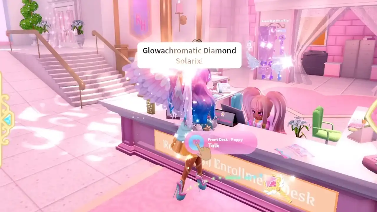 poppy location to get the diary palnner in royale high campus 3 to unlock new elements