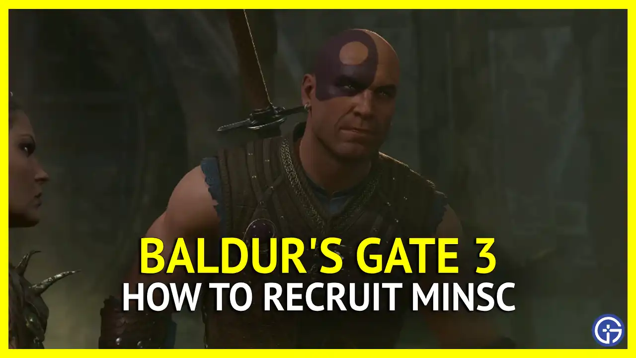 How To Recruit Minsc In Baldur's Gate 3 (BG3)