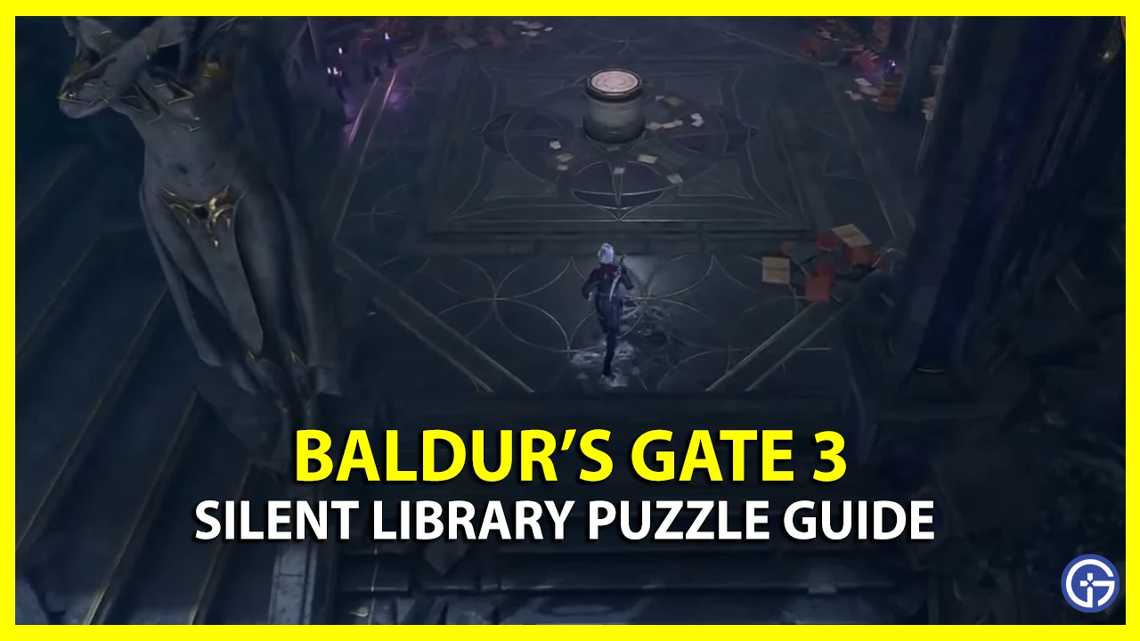 silent library puzzle baldur's gate 3