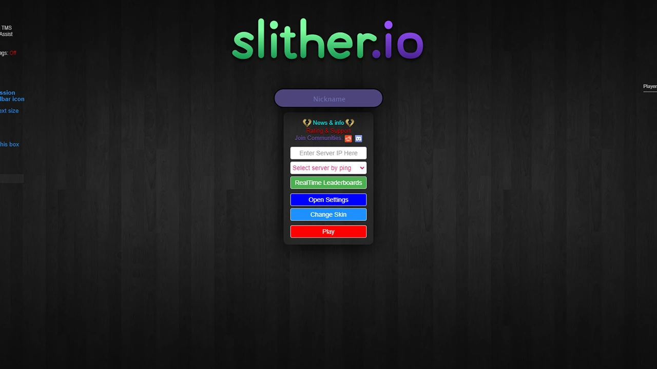 play with friends with ntl mod slither.io