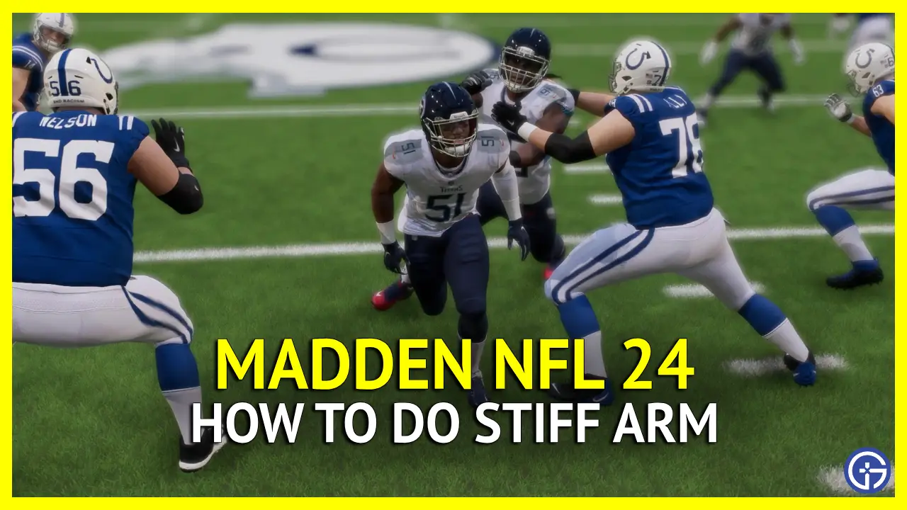 How To Stiff Arm In Madden 24