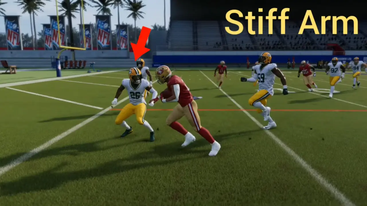 How To Stiff Arm In Madden 24