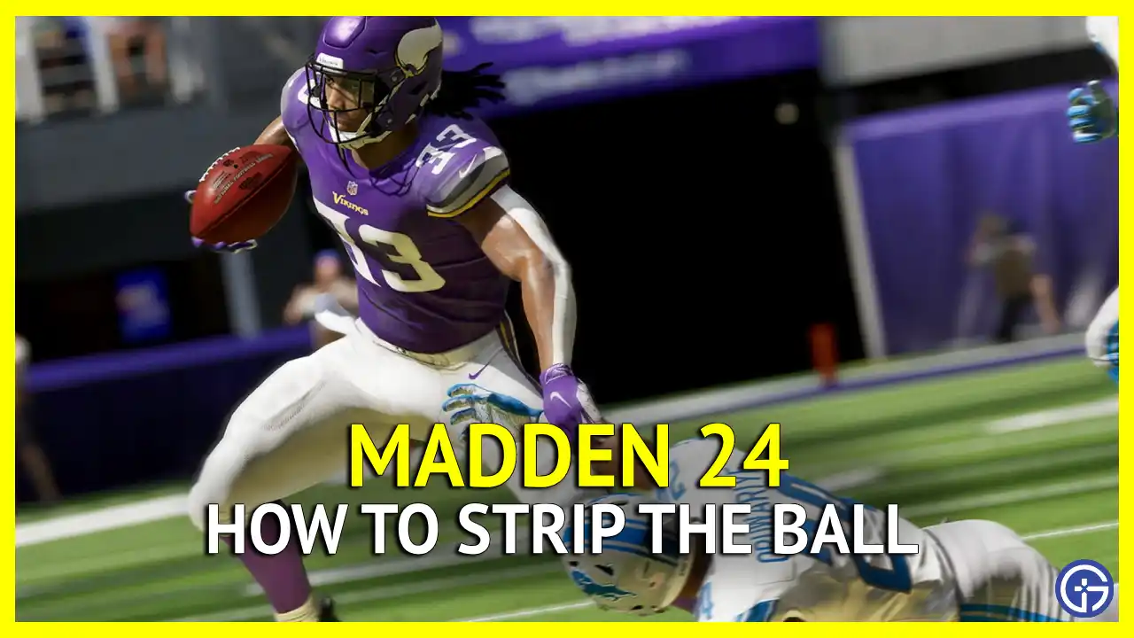 How to Strip the Ball in Madden 24