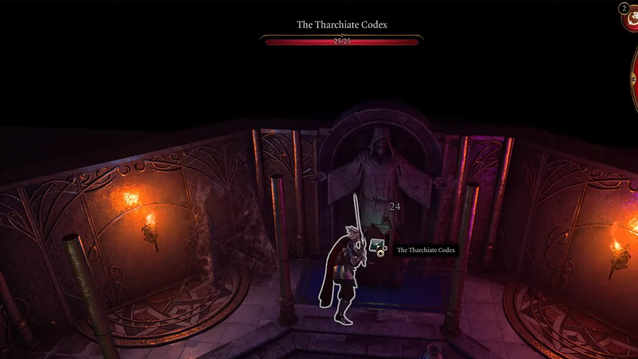 where if tharchiate codex located in baldur's gate 3 