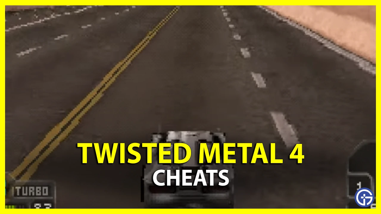 twisted metal 4 cheats