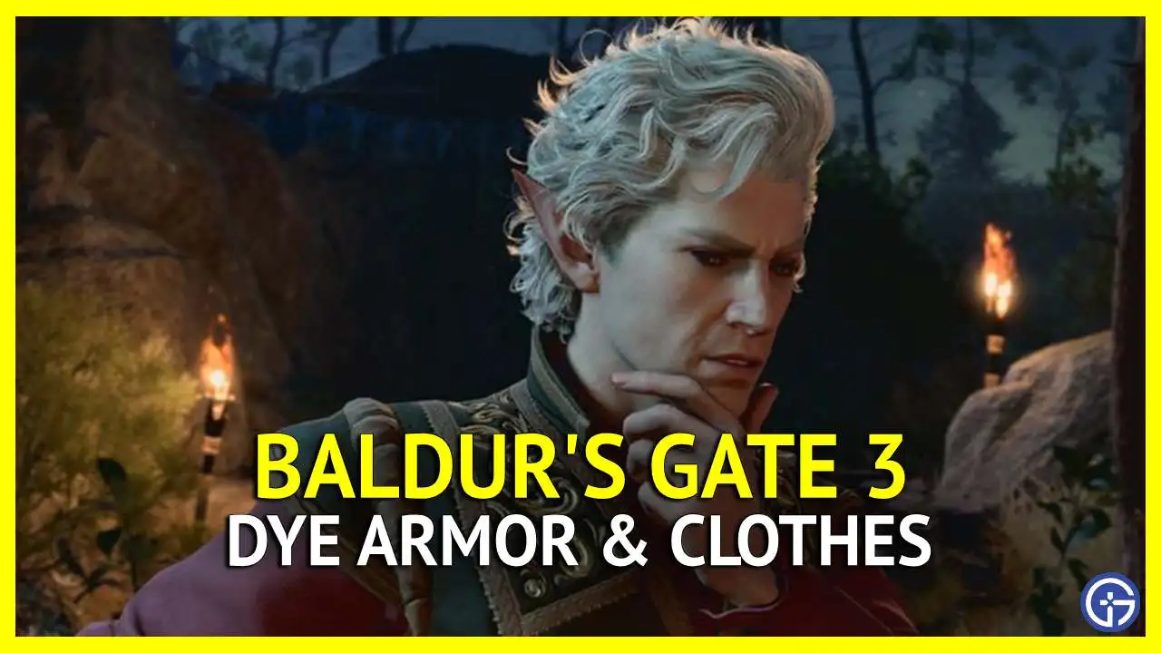 Baldur's Gate 3: How To Use Dye