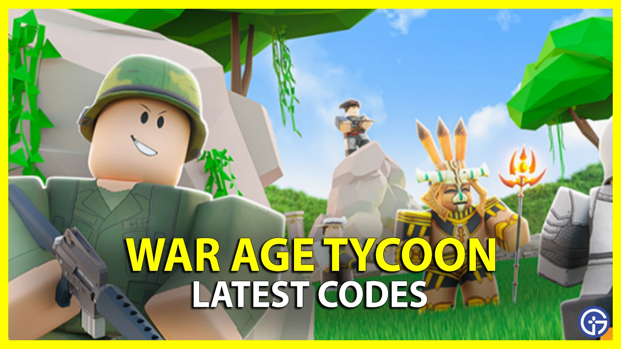 Roblox: War Age Tycoon Codes