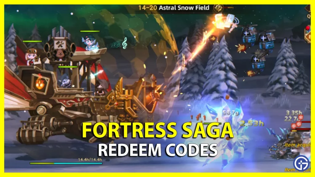 All Fortress Saga Codes