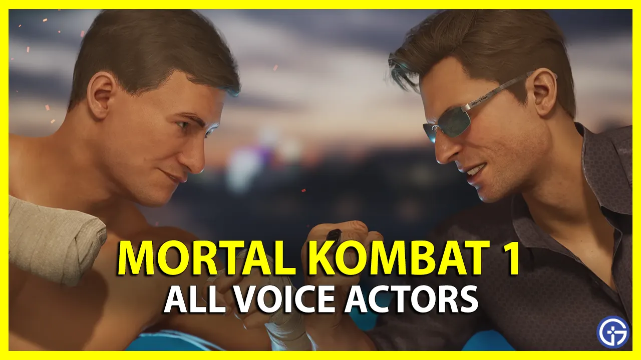 Mortal Kombat 1 Voice Actors Cast List Gamer Tweak