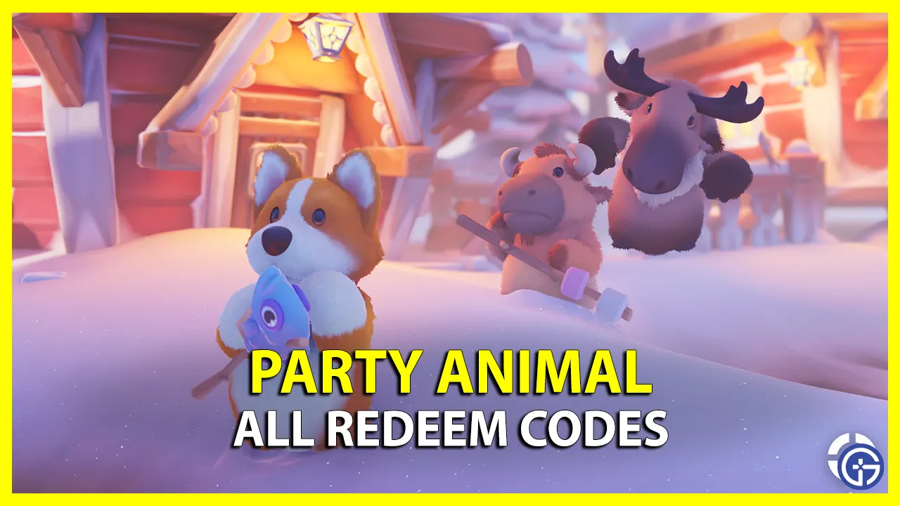 All Party Animals Codes