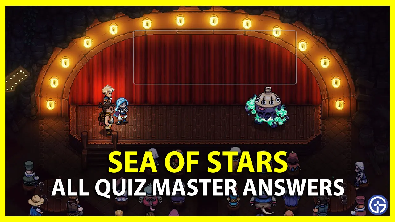 All Quiz Master Question Pack Answers in Sea of Stars