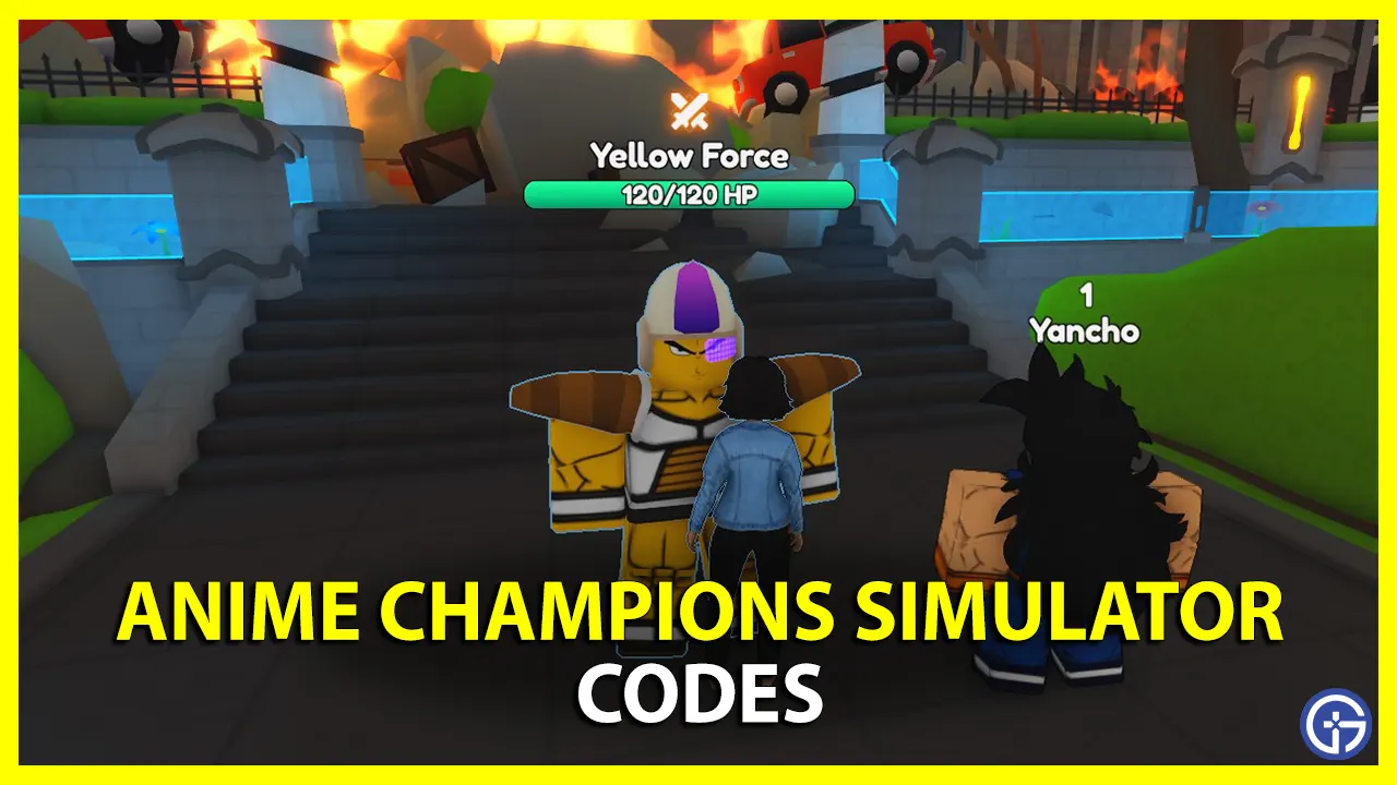 Anime Champions Simulator Codes February 2024