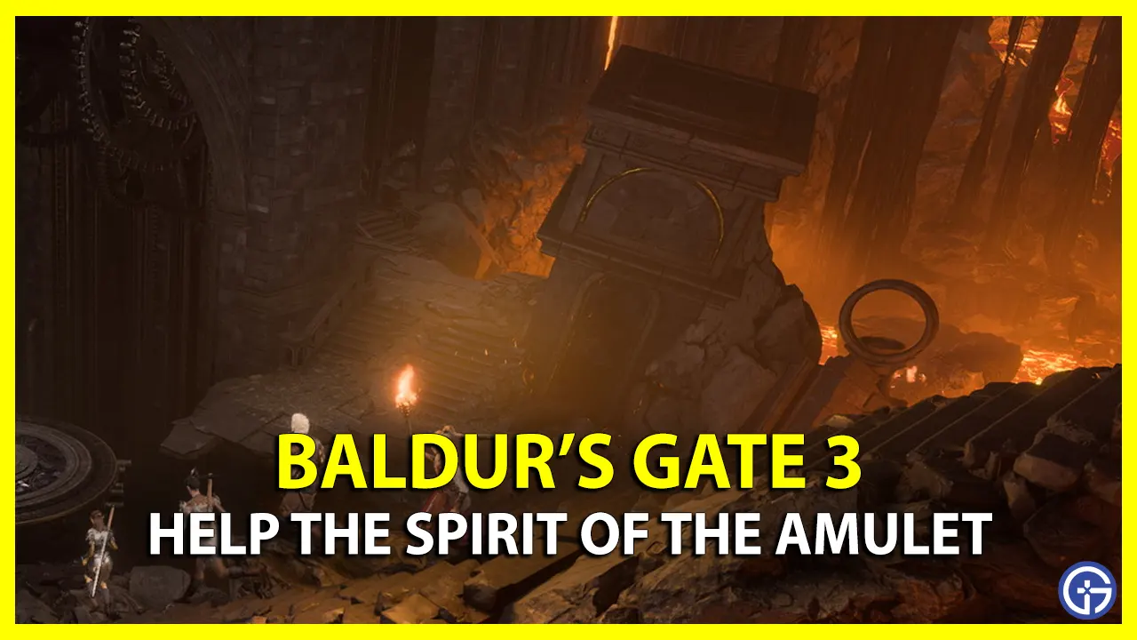 Help The Cursed Monk And Spirit Of The Amulet In BG3