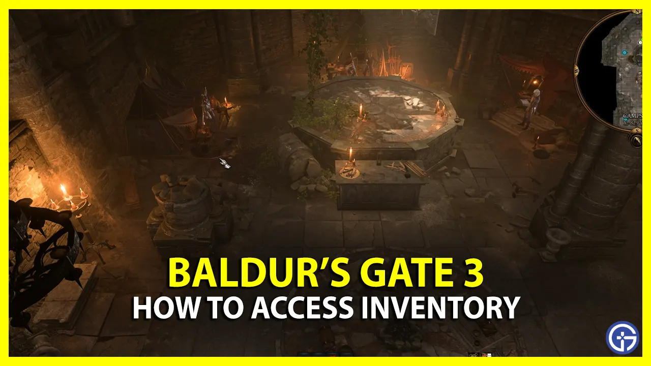Baldur's Gate 3 how to Use Inventory Bags and Pouch