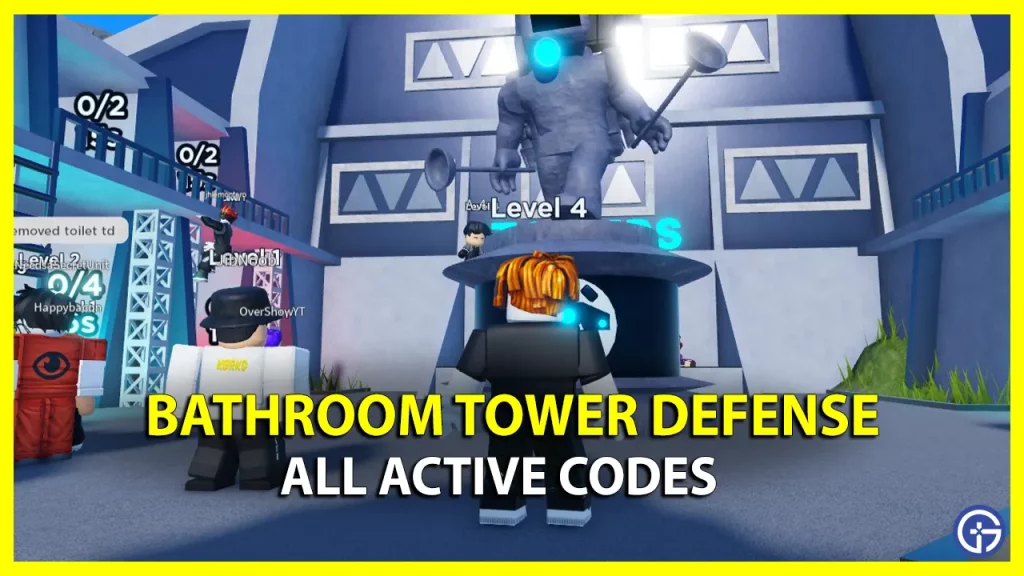 Bathroom Tower Defense Codes