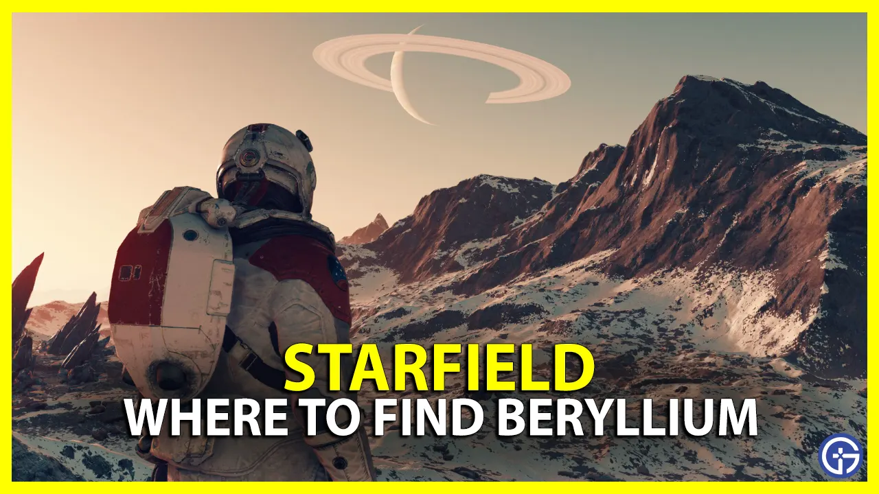 Starfield Beryllium Location