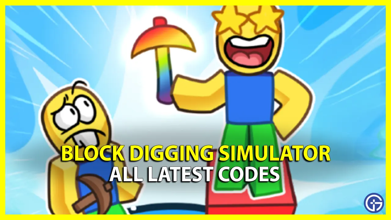 Block Digging Simulator Codes