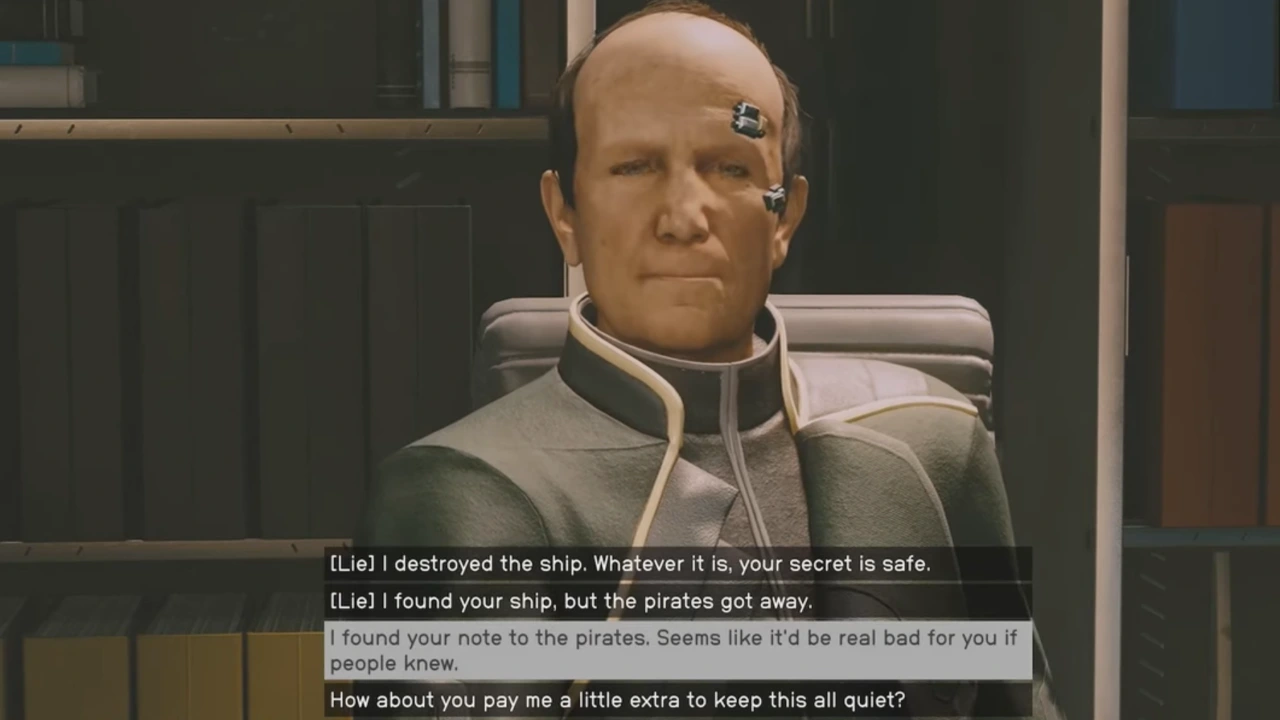 Should You Blackmail Hurst And Keep Or Destroy His Ship In Starfield