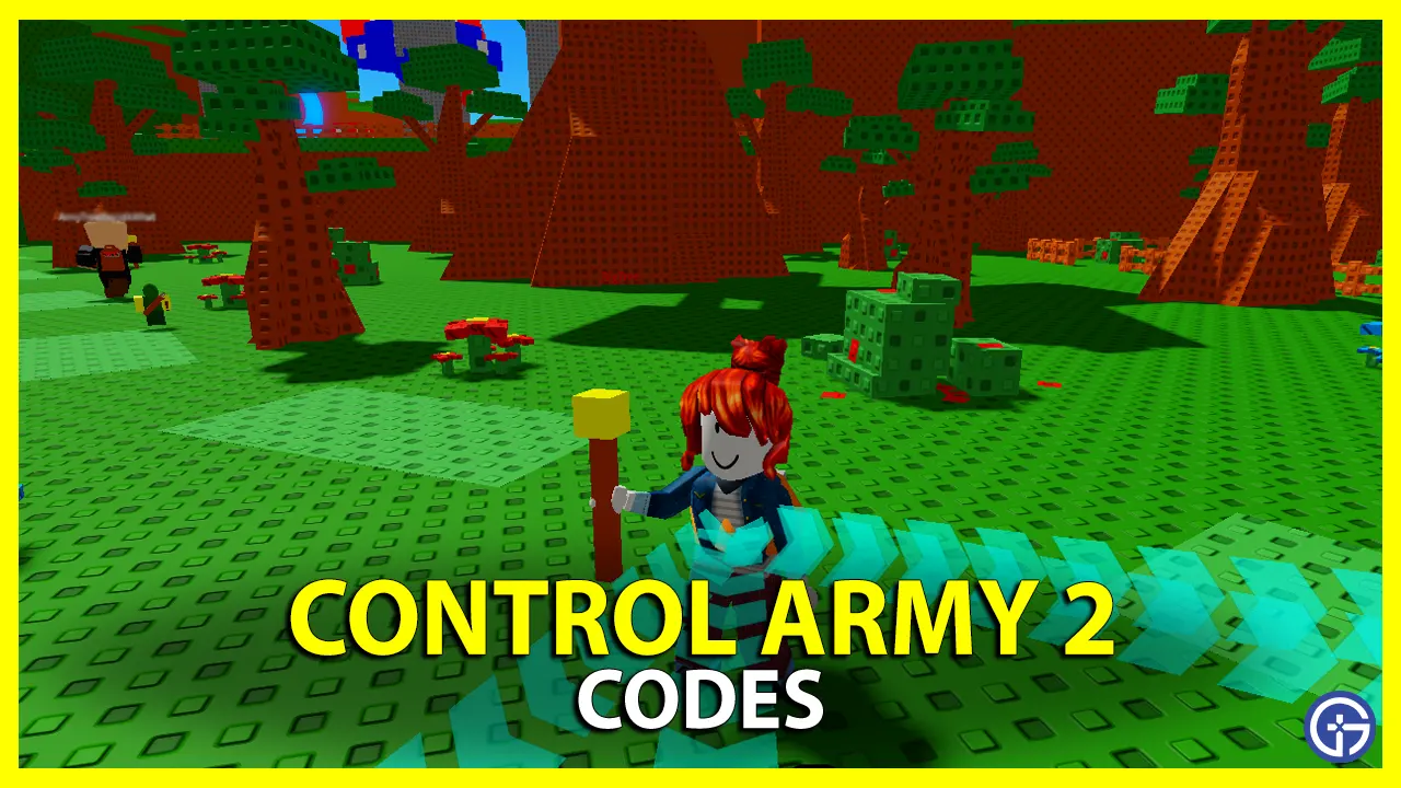 Roblox Control Army 2 Codes