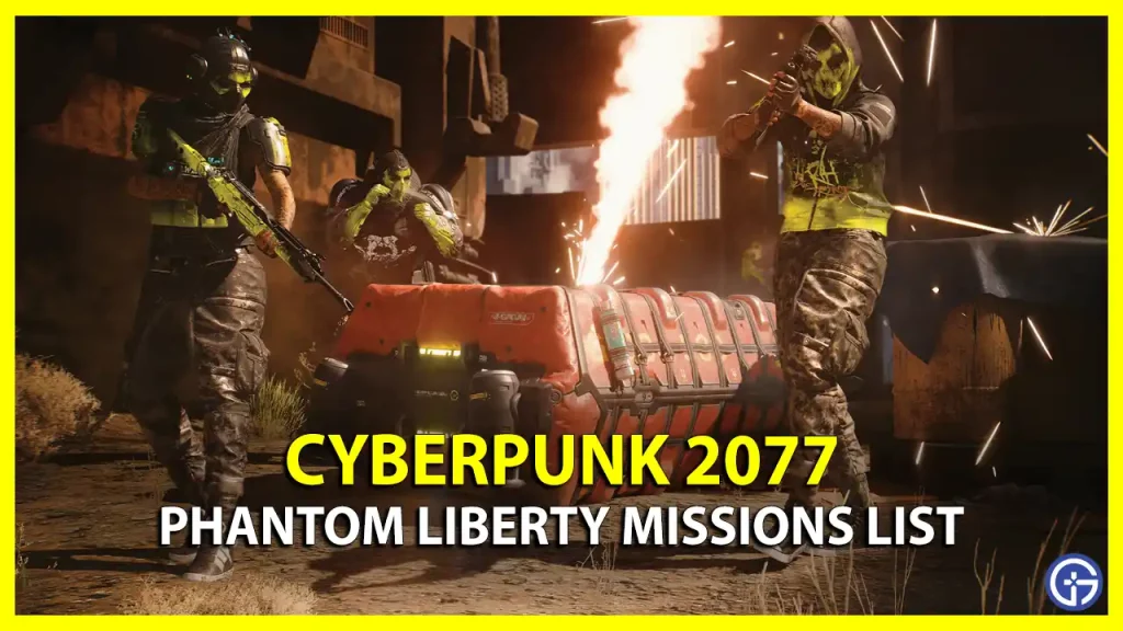 All Main Side Missions List And Gigs For Phantom Liberty Cyberpunk 2077